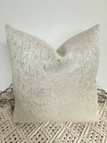 The Cream Miyake Cushion + 100% Feather Insert