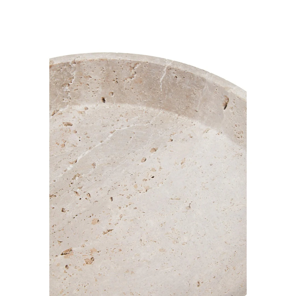 Tibor Bowl - Travertine