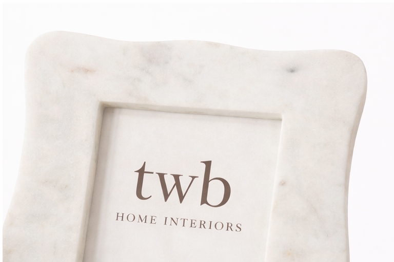 Aria Marble Photo Frame 4x6"