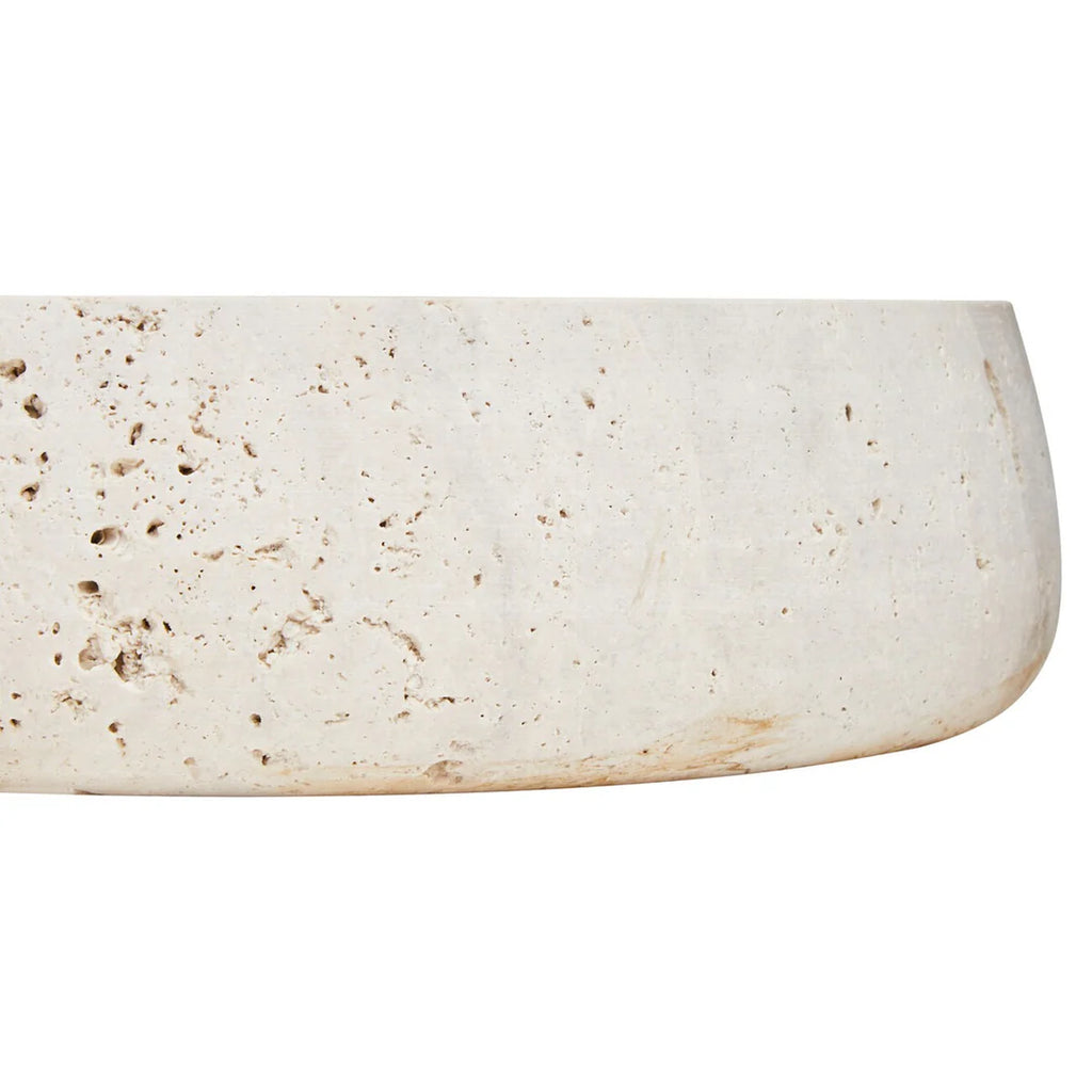 Tibor Bowl - Travertine