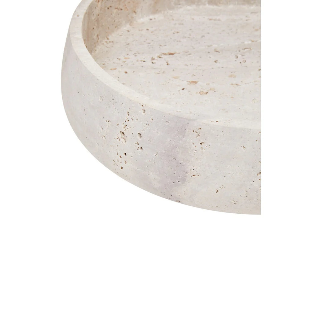 Tibor Bowl - Travertine
