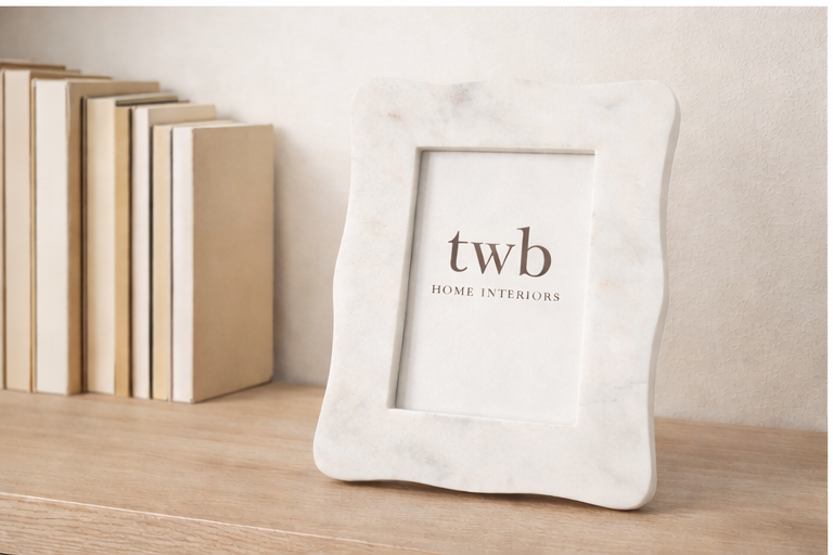 Aria Marble Photo Frame 4x6"
