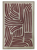 PRE-ORDER Astratto Textured Linear Abstract Wall Art