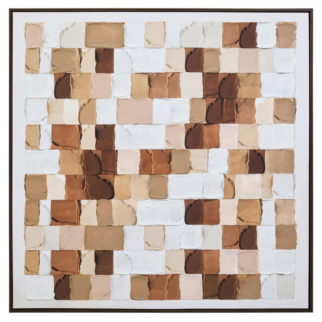 PRE-ORDER Astratto Textured Wall Art in Neutral Tones