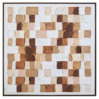 PRE-ORDER Astratto Textured Wall Art in Neutral Tones