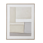 Contempo Alpha Framed Painting On Canvas