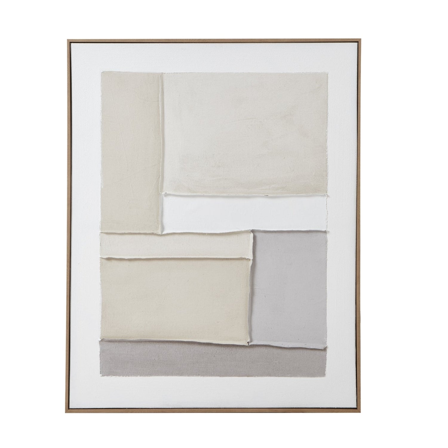 Contempo Alpha Framed Painting On Canvas