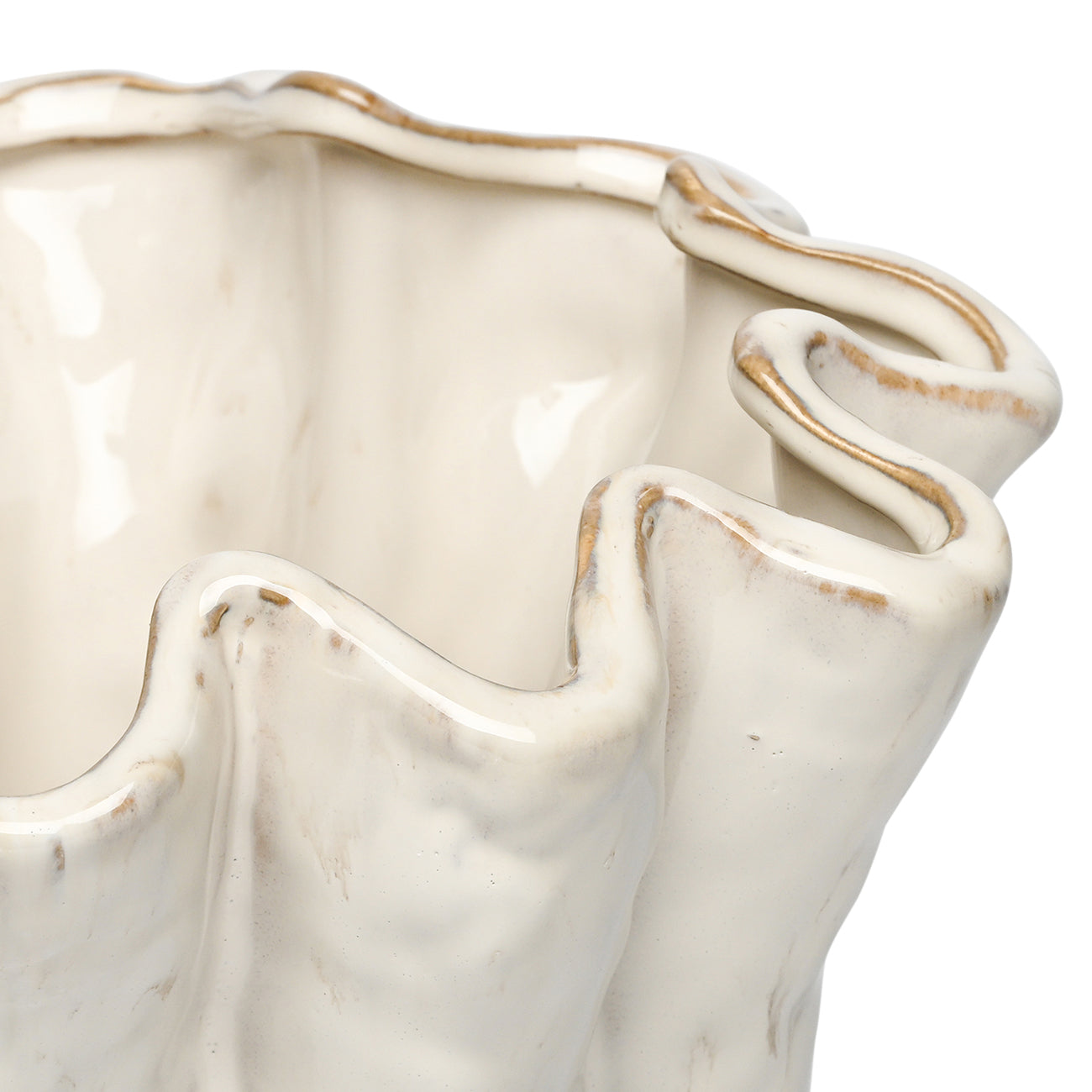 Coralie Glazed Vase Medium