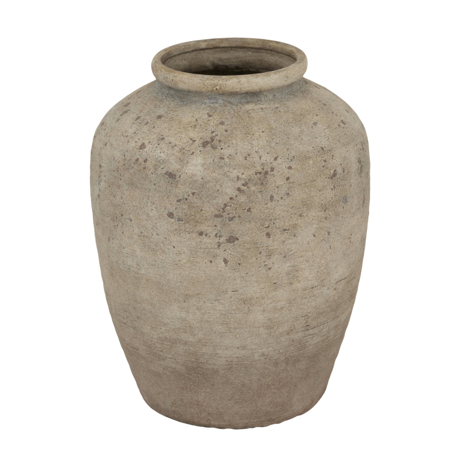 Deruta Grey Medium Mottled Vase