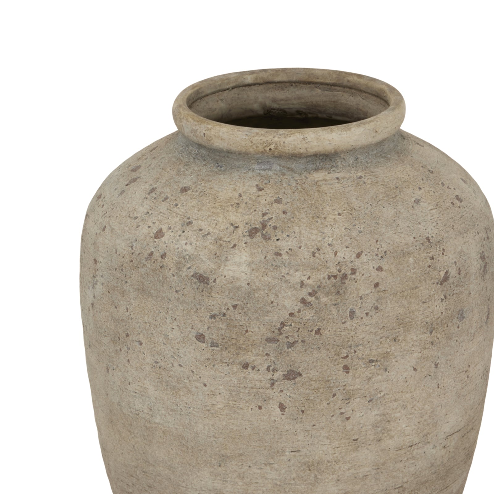 Deruta Grey Medium Mottled Vase