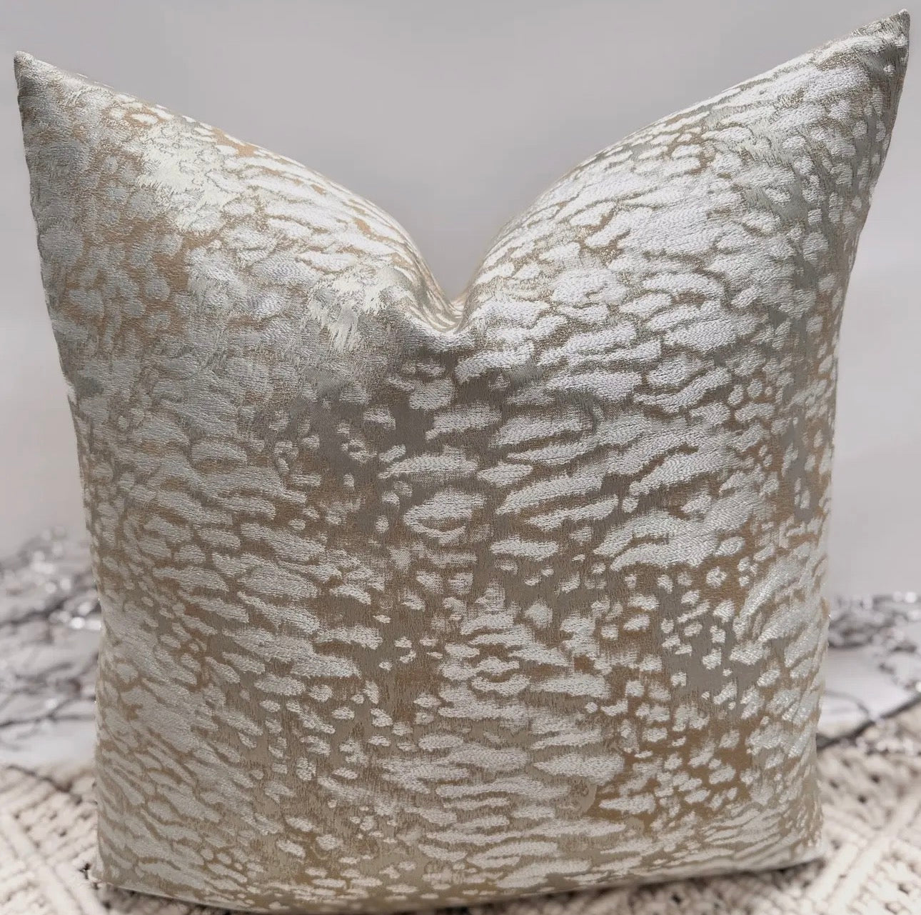 The Calico Leopard Cushion + 100% Feather insert
