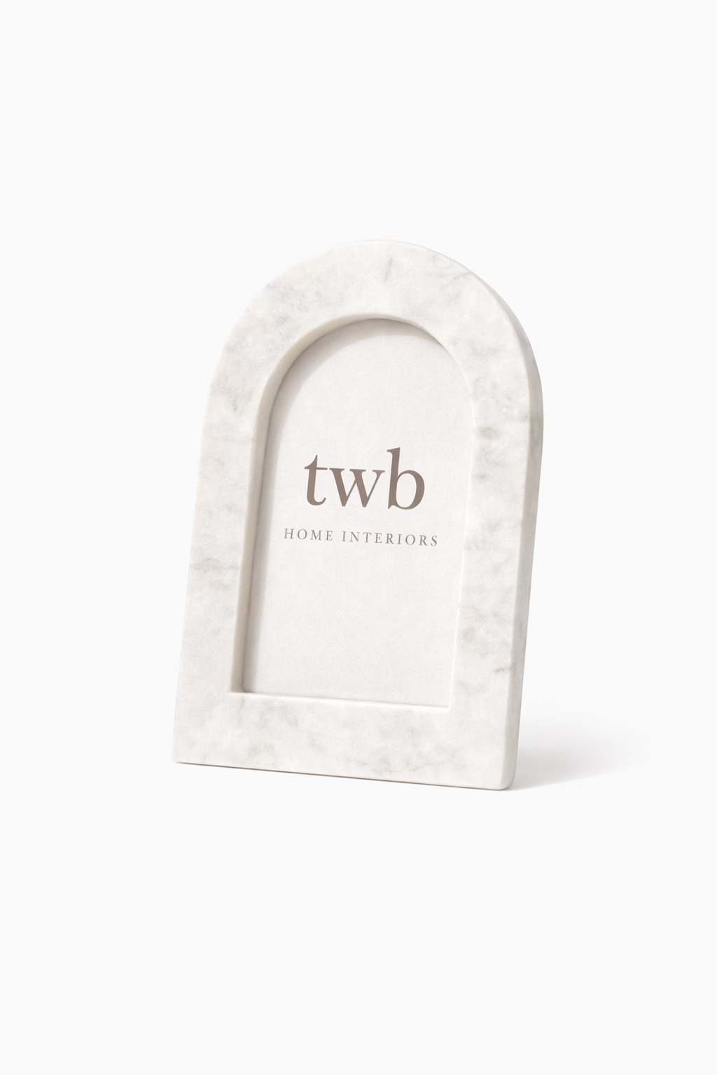 Elio Marble Arched Photo Frame 4x6"
