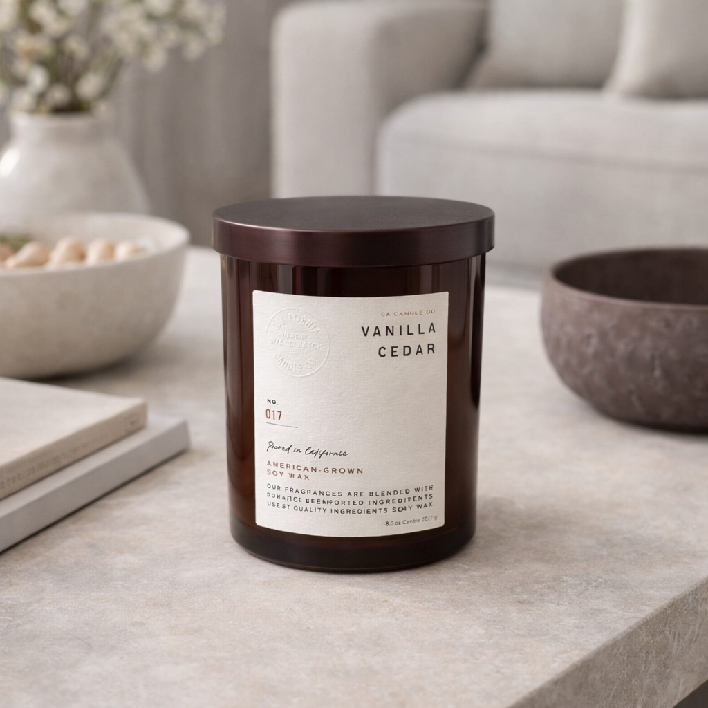 Vanilla Cedar CA Candle & Co