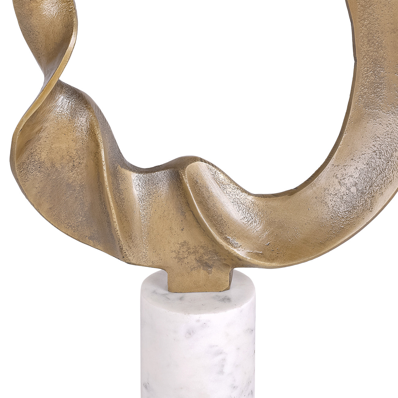 Kentford Sculpture on Marble Base Small