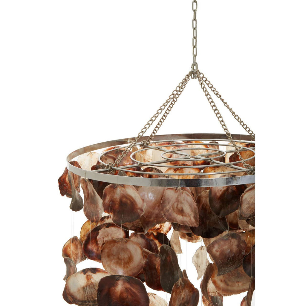 Palu Natural Shell Abstract Pendant Shade