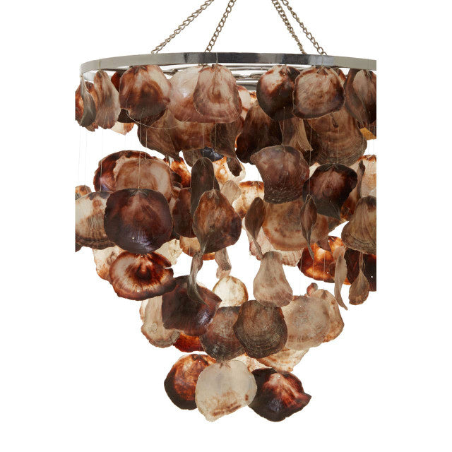 Palu Natural Shell Abstract Pendant Shade