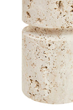 Tibor Travertine Large Candle Holder