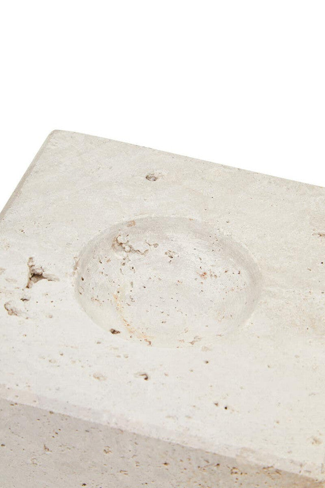 Tibor Travertine Sculpture