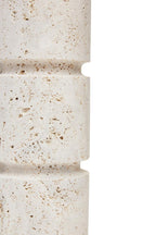 Tibor Travertine Small Candle Holder
